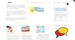 Desktop Screenshot of endoinfo.org